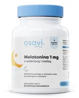 Osavi - Melatonina z Walerianą i Melisą, 1mg, 60 vkaps