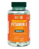 Holland & Barrett - High Strength Vitamin C, 1000mg, 120 tabletek wegańskich