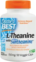 Doctor's Best - L-Teanina z Suntaniną, 150mg, 90 vkaps