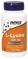 NOW Foods - L-Lizyna, 500mg, 100 tabletek