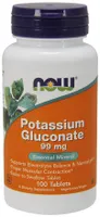 NOW Foods - Glukonian Potasu, 99mg, 100 tabletek