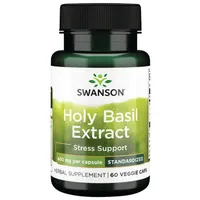 Swanson - Holy Basil Extract, 400mg, 60 vkaps