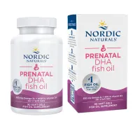 Prenatal DHA, 830mg Omega-3 + 400 IU D3 Unflavored (EAN 768990891144) - 90 softgels