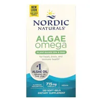 Nordic Naturals - Algae Omega, 715mg, Omega 3, EPA, DHA, 120 kapsułek miękkich