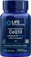 Life Extension - Super-Wchłanialny CoQ10 (ubichinon) z D-Limonenem, 100mg, 60 kapsułek miękkich