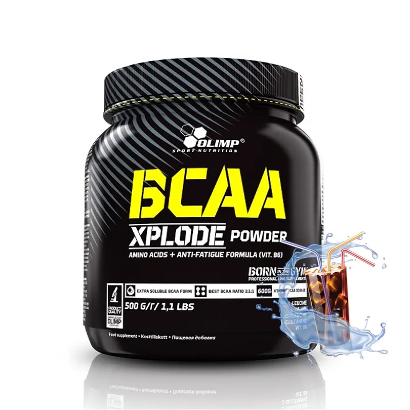 Olimp - BCAA Xplode, Cola, Proszek, 280g