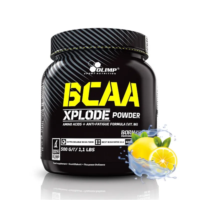 Olimp - BCAA Xplode, Lemon, Proszek, 500g