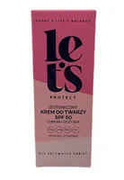 Let's - Izotoniczny Krem do Twarzy SPF 50, 50 ml