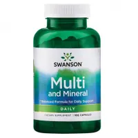 Swanson - Kompleks Witamin i Minerałów, 100 kapsułek