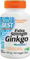 Doctor's Best - Ginkgo Biloba, Ekstra Moc, 120mg, 120 vkaps