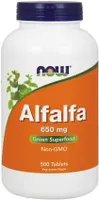 NOW Foods - Alfalfa, 650mg, 500 tabletek