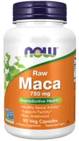 NOW Foods - Maca 6:1 Concentrate, 750mg RAW - 90 vcaps