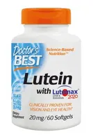 Doctor's Best - Luteina + Lutemax, 20mg, 60 kapsułek miękkich