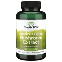 Swanson - Grzyby Agaricus Blazei, 500mg, 90 vkaps