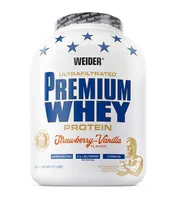 Weider - Premium Whey, Truskawka-Wanilia, Proszek, 2300g