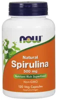 NOW Foods -  Spirulina - Natural, 500mg - 120 vcaps