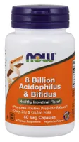 NOW Foods - 8 miliardów Acidophilus i Bifidus, 60 vkaps