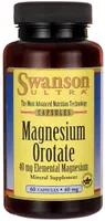 Swanson - Orotan Magnezu, 40mg, 60 kapsułek