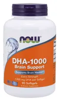NOW Foods - DHA-1000 Brain Support, 90 kapsułek miękkich