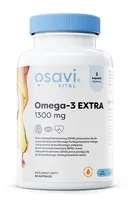 Osavi - Omega-3 Extra, 1300mg, Cytryna, 60 kapsułek miękkich