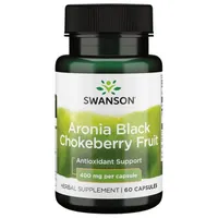Swanson - Aronia (Chokeberry), 400mg, 60 kapsułek