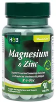 Holland & Barrett - Magnez + Cynk, 90 tabletek