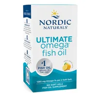 Nordic Naturals - Ultimate Omega, 1280mg, Cytryna, 180 kapsułek miękkich