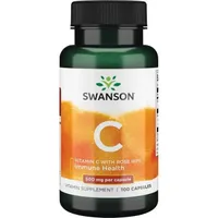 Swanson - Witamina C z Dziką Różą, 500mg, 100 kapsułek
