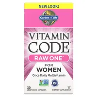 Garden of Life - Vitamin Code RAW ONE, Multiwitaminy dla Kobiet, 30 vkaps