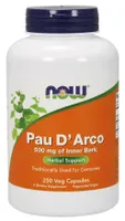 NOW Foods - Pau D'Arco, 500 mg, 250 vkaps