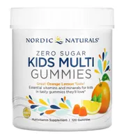 Nordic Naturals - Kids Multi Zero Sugar, Orange Lemon, 120 żelek