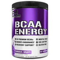 EVLution Nutrition - BCAA Energy, Furious Grape, Proszek, 303g