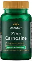 Swanson - Karnozyna Cynkowa, PepZin GI, 60 kapsułek