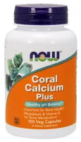 NOW Foods - Coral Calcium Plus, 100 vkaps