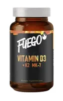 Fuego - Witamina D3 + K2 MK-7, 90 vkaps