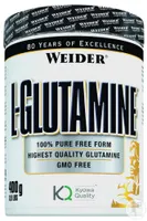 Weider - L-Glutamina, 100% Czysta Wolna Forma, Proszek, 400g