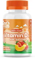 Doctor's Best - Witamina D3 Kid's, Owocowy,  60 żelek