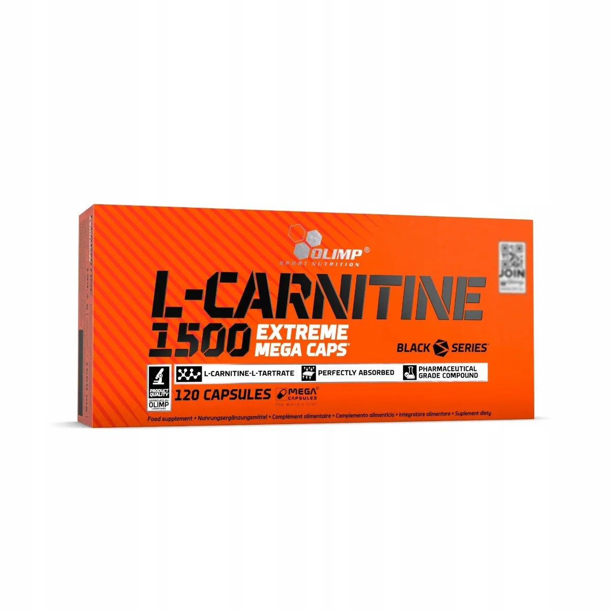 Olimp - L-Carnitine 1500 Extremr Mega Caps, 120 kapsułek