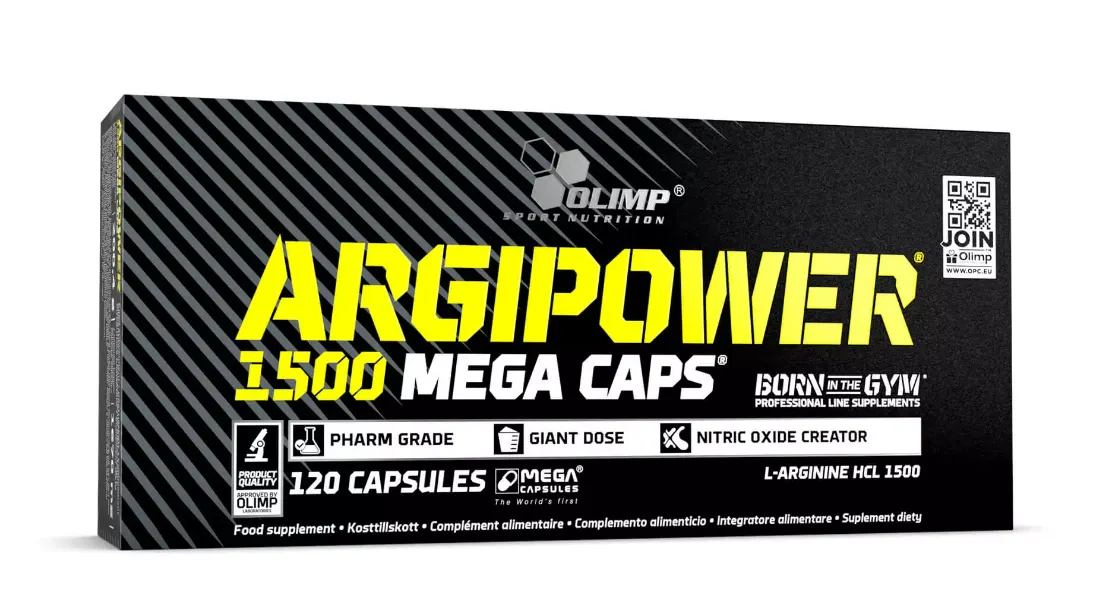 Olimp - Argi Power Mega Caps, 120 kapsułek