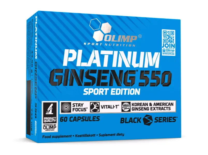 Olimp - Platinum Ginseng Sport ,60  kapsułek