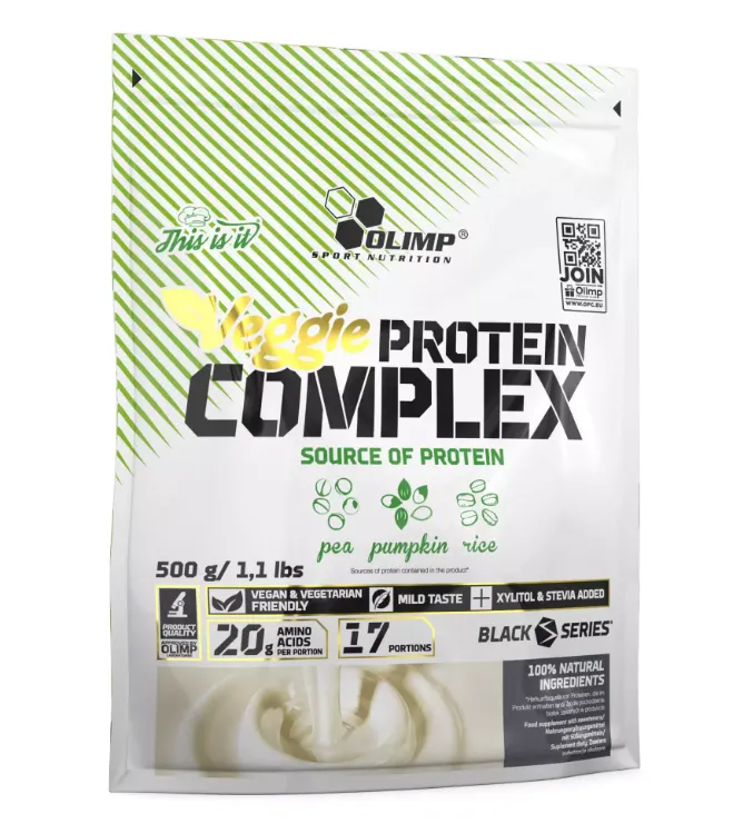 Olimp - Veg Protein, Neutralny, Proszek, 500g