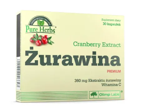 Olimp - Żurawina Premium, 30 kapsułek