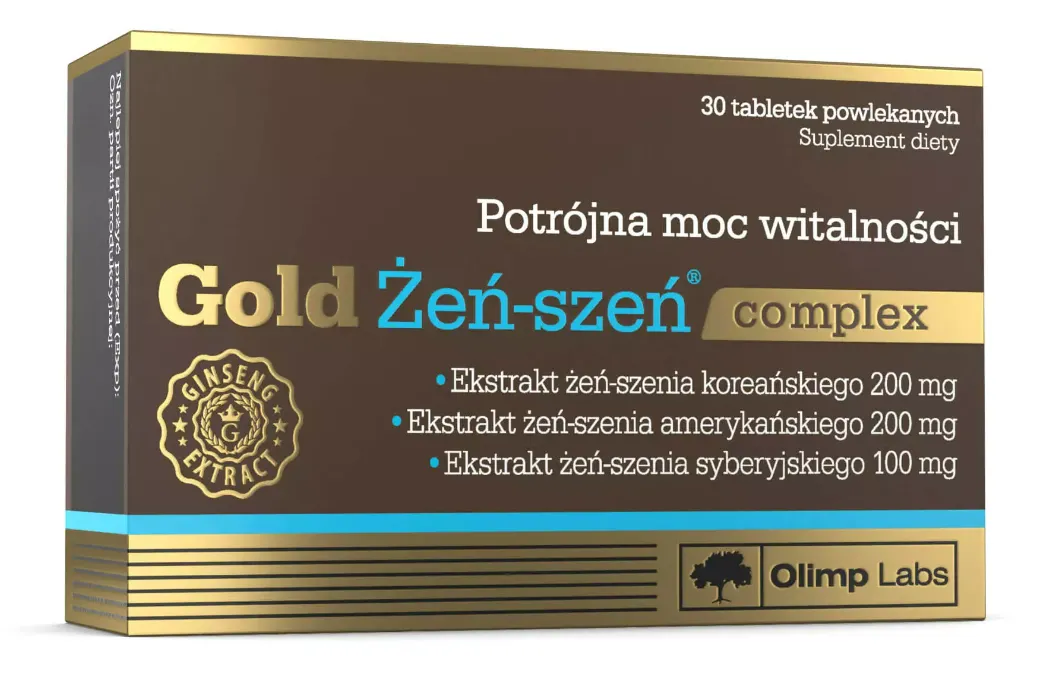 Olimp - Gold Żeń-Szeń Complex, 30 tabletek
