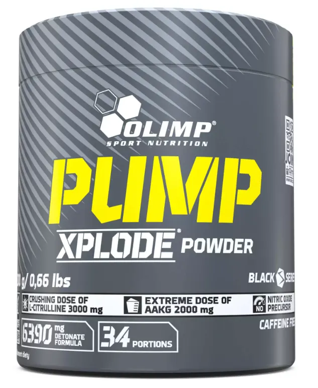 Olimp - PUMP Xplode, Fruit Punch, Proszek, 300g